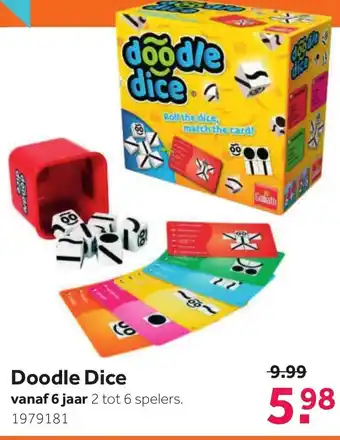 Intertoys Doodle Dice aanbieding