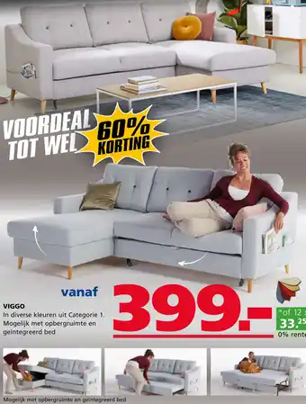 Seats and Sofas Viggo aanbieding