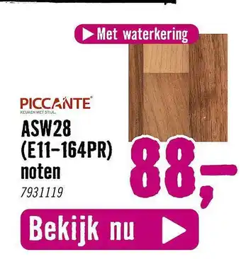 Hornbach Piccante asw28 (e11-164pr) noten aanbieding