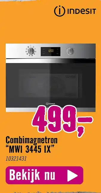 Hornbach Indesit combimagnetron aanbieding