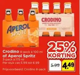 Vomar Voordeelmarkt Crodino of aperol spritz aanbieding