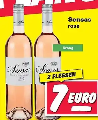 Nettorama Sensas rosé aanbieding