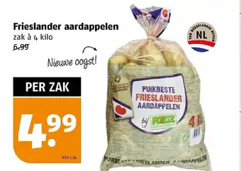 Poiesz Frieslander aardappelen aanbieding