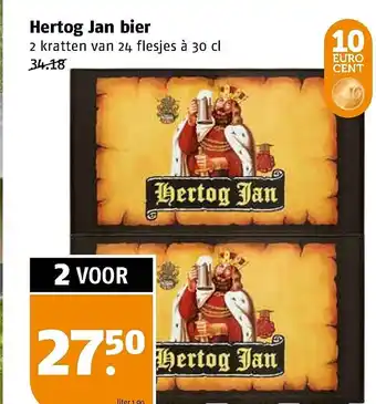 Poiesz Hertog jan bier aanbieding