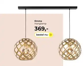 Lampidee Emma hanglamp aanbieding