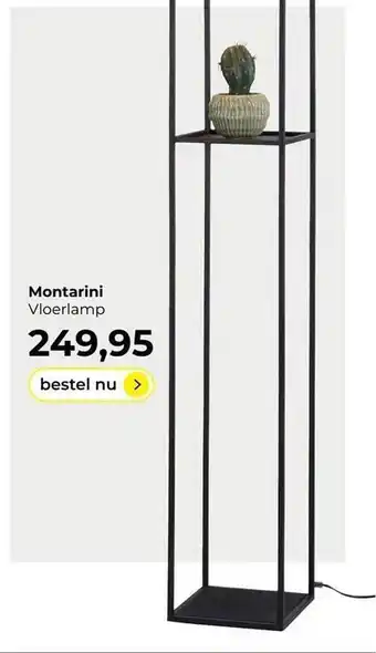 Lampidee Montarini vloerlamp aanbieding