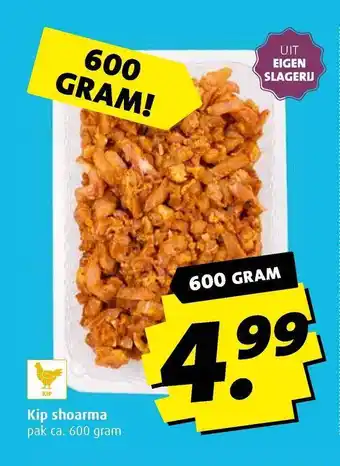 Boni Kip shoarma aanbieding