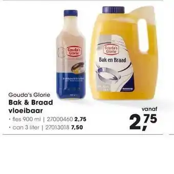 HANOS Gouda's Glorie Bak & Braad Vloeibaar aanbieding