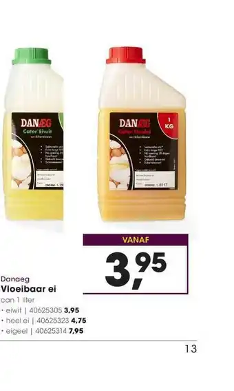 HANOS Danaeg Vloeibaar Ei aanbieding