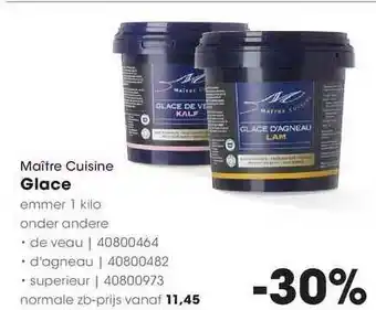 HANOS Maître Cuisine Glace De Veau, D'Agneau Of Superieur aanbieding