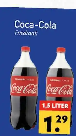 Tanger Markt Coca-Cola 1.5 liter aanbieding