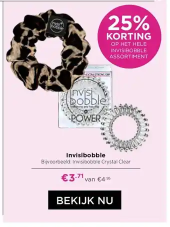 ICI Paris XL Invisibobble Crystal Clear aanbieding