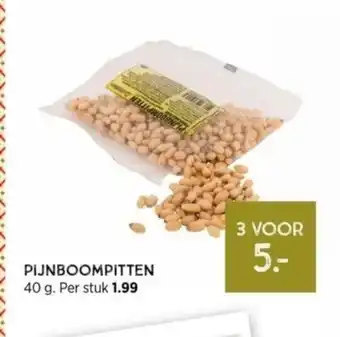 Xenos Pijnboompitten 40 g aanbieding