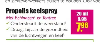 Gezond & Wel Propolis keelspray aanbieding