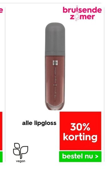 HEMA Alle lipgloss aanbieding