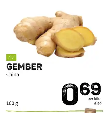 Ekoplaza Gember 100g aanbieding