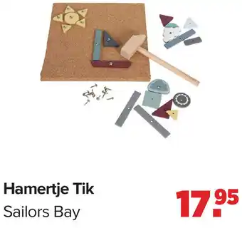 Baby-Dump Hamertje Tik Sailor Bay aanbieding