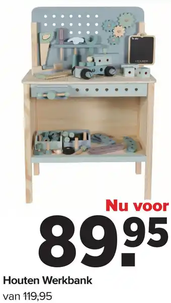 Baby-Dump Houten Werkbank aanbieding