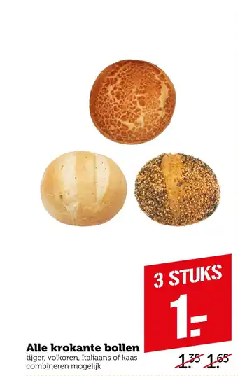 Coop Alle krokante bollen aanbieding