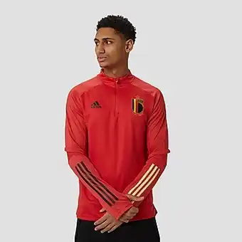 Perry Sport Adidas uefa euro 2020/2021 rbfa belgie trainingstop 20/22 rood heren aanbieding