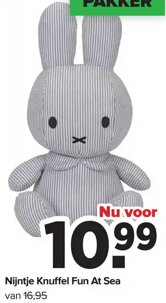 Baby-Dump Nijntje Knuffel Fun At Sea aanbieding