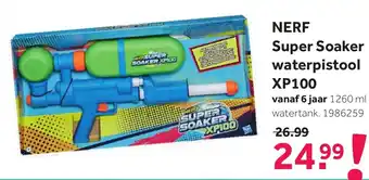 Intertoys NERF Super Soaker XP100 waterpistool aanbieding