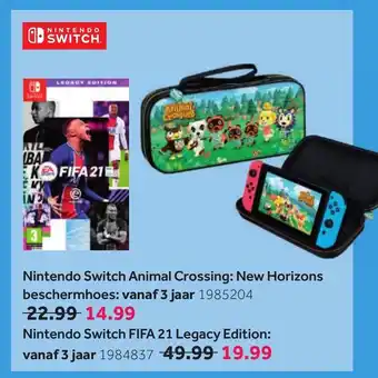 Intertoys NintendoSWITCH Animal Crossing: New Horizons aanbieding