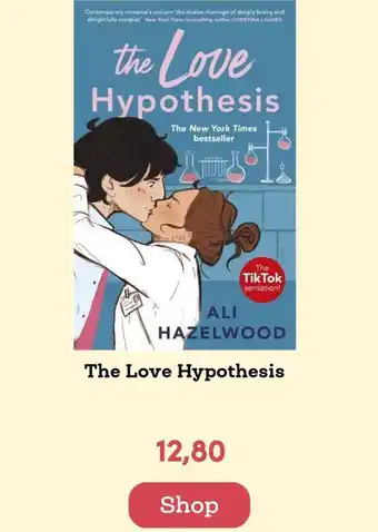 BookSpot The love hypothesis aanbieding