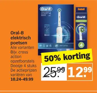 Albert Heijn Oral-B elektrisch poetsen aanbieding