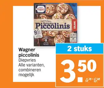 Albert Heijn Wagner piccolinis aanbieding