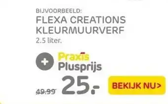 Praxis Flexa creations aanbieding