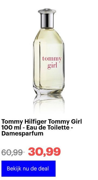 Bol.com Tommy hilfiger tommy girl 100 ml - eau de toilette - damesparfum aanbieding