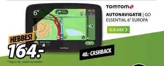 Expert TomTom Autonavigatie I GO ESSENTIAL 6" EUROPA aanbieding