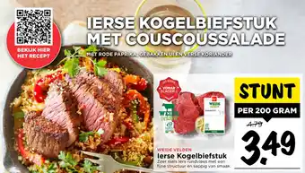 Vomar Voordeelmarkt lerse Kogelbiefstuk aanbieding