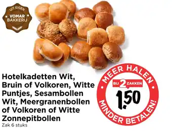 Vomar Voordeelmarkt Diverse broodjes aanbieding