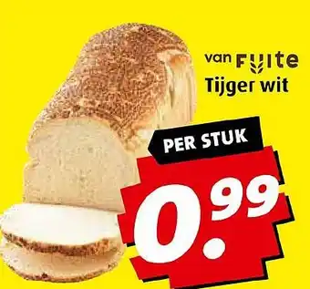 Boni Tijger wit aanbieding