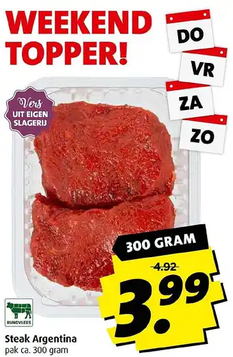 Boni Steak Argentina aanbieding