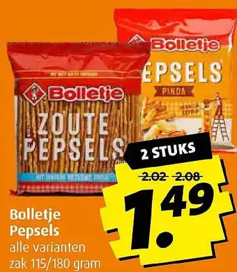 Boni Bolletje Pepsels aanbieding