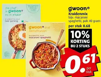 Boni Kruidenmix aanbieding