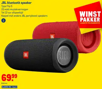 Makro Jbl bluetooth speaker Type Flip 5 aanbieding