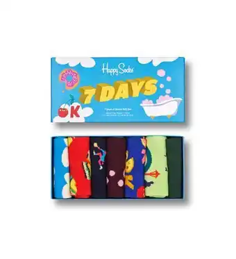 Happy Socks Happy socks 7-pack 7 day socks gift set aanbieding