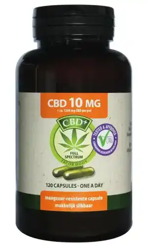 Holland & Barrett Jacob hooy cbd, 10mg (120 capsules) aanbieding