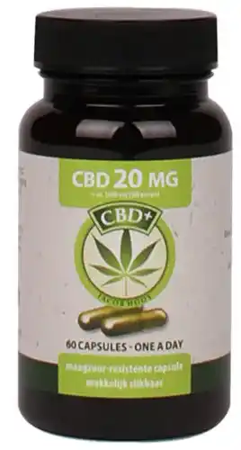 Holland & Barrett Jacob hooy cbd, 20mg (60 capsules) aanbieding