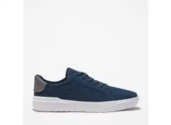 Timberland Timberland seneca bay leren sneaker voor heren in blauw donkerblauw aanbieding