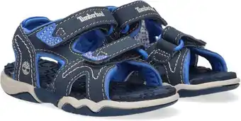 Timberland Timberland adventure seeker sandaal met 2 banden voor peuters & kleuters in marineblauw/blauw marineblauw/blauw kids aanbieding