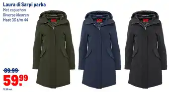 Makro Laura di Sarpi parka Met capuchon Diverse kleuren Maat 36 t/m 44 aanbieding