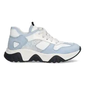 Braqeez Braqeez 422240-522 - kinderschoenen meisjes maat 28 - blauw wit - sneakers aanbieding