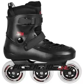 Onlineskateshop Powerslide - zoom black 100mm - free skates aanbieding