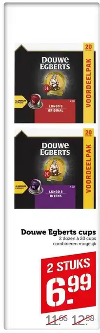 CoopCompact Douwe egberts cups aanbieding