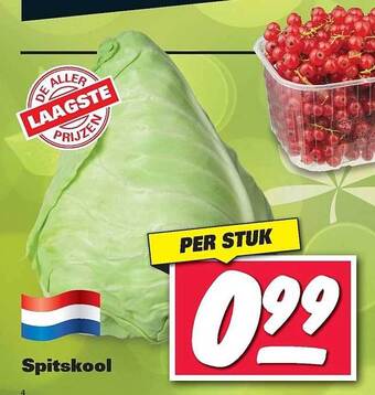 Nettorama Spitskool aanbieding